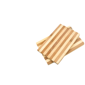 Tabla de Cortar de Bambú de 160 mm, Juego de 4 Piezas, 1.5 cm de Grosor, Rectangular, Apto para Lavavajillas - Product Image 1