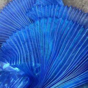 Mermaid Ji yaratıcı modelleme pileli buruşuk arka plan fotoğraf sahne için dekorasyon kumaşı su geçirmez brokar kumaş tasarım - Product Image 3