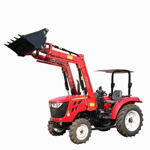 Petit <span class=keywords><strong>tracteur</strong></span> agricole compact pour pelouse de jardin, 40hp 50hp 4x4 avec chargeur frontal 4 en 1 et accessoire pour pelle, <span class=keywords><strong>tondeuse</strong></span> rotative - Product Image 1