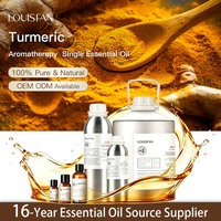 Huile Essentielle de Curcuma en Gros, Pure, Biologique, Distillée, pour Diffuseur, Aromathérapie, Soins de la Peau, Bougies, Savons, OEM Huiles Essentielles de Curcuma