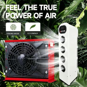 Unidad de Aire Acondicionado de Estacionamiento para Camiones de 12V con Compresor R134A, Tipo Split para Caravanas y Autocaravanas, para Autobuses y Sistemas de Aire Acondicionado de 24V - Product Image 1