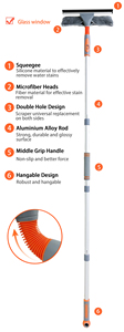 EAST Long Glass Cleaning <strong>Window</strong> <strong>Squeegee</strong> New Type Cleaners <strong>for</strong> Aluminum <strong>Windows</strong> Manufacturing Premium Quality Tool - Product Image 4