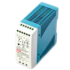 แหล่งจ่ายไฟแบบราง DIN รุ่น MDR-60 และ MDR-100 ของ MEAN WELL แรงดัน 12V 24V 48V กำลังไฟ 60W 100W สำหรับแผงควบคุ<span class=keywords><strong>ม</strong></span>และระบบอัตโน<span class=keywords><strong>ม</strong></span>ัติ - Product Image 4