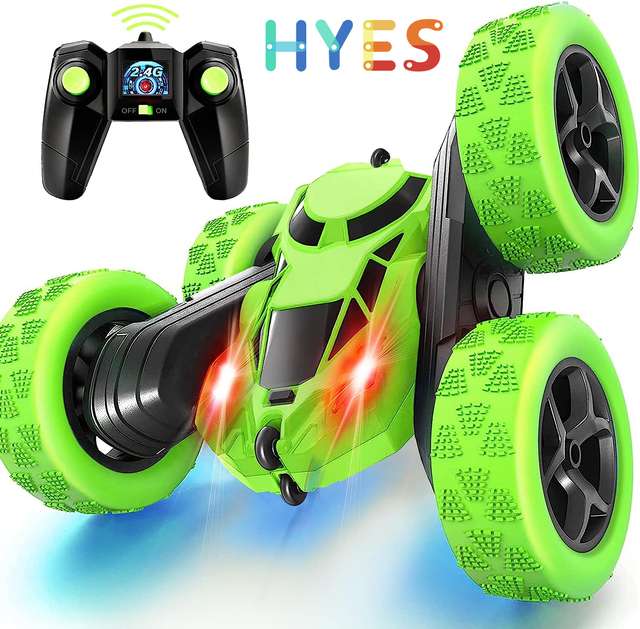 Huiye RC Toys 4WD 2.4G Outdoor RC Stunt Drift Car 360 Rotating Remote Control Indoor Outdoor Toy Gift for Kids and Adults OEM