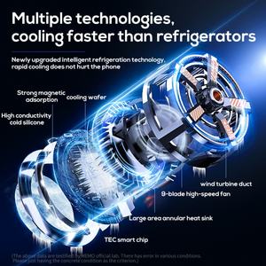 Enfriador de Teléfono Portátil MEMO CXA3, Ventilador de Refrigeración Móvil para Transmisión en Vivo y Juegos - Product Image 3