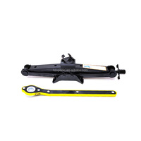 Cric de ciseaux de voiture de levage hydraulique universel cannelé stable 1 tonne 1.5 tonnes
