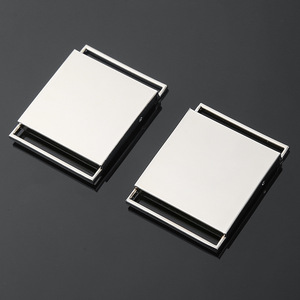 Hebilla Deslizante para Bolsos, Aleación Plateada, Duradera, para Accesorios de Bolsos - Product Image 3