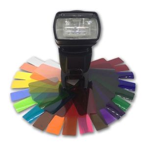 Ensemble de 20 filtres <span class=keywords><strong>SiGi</strong></span> SG200 20 couleurs, accessoires pour Flash supérieur d'appareil photo, filtre de température - Product Image 1