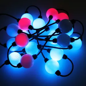360 gradi 35 millimetri/50 millimetri dmx512 matrice indirizzabile pixel led magic ball luce della stringa