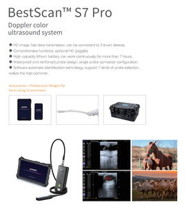 BestScan S7 Pro dapat digunakan kembali USB mesin <span class=keywords><strong>Ultrasound</strong></span> untuk sapi Equine Swine domba BMV Probe <span class=keywords><strong>Ultrasound</strong></span> untuk dokter hewan Ecografos - Product Image 4