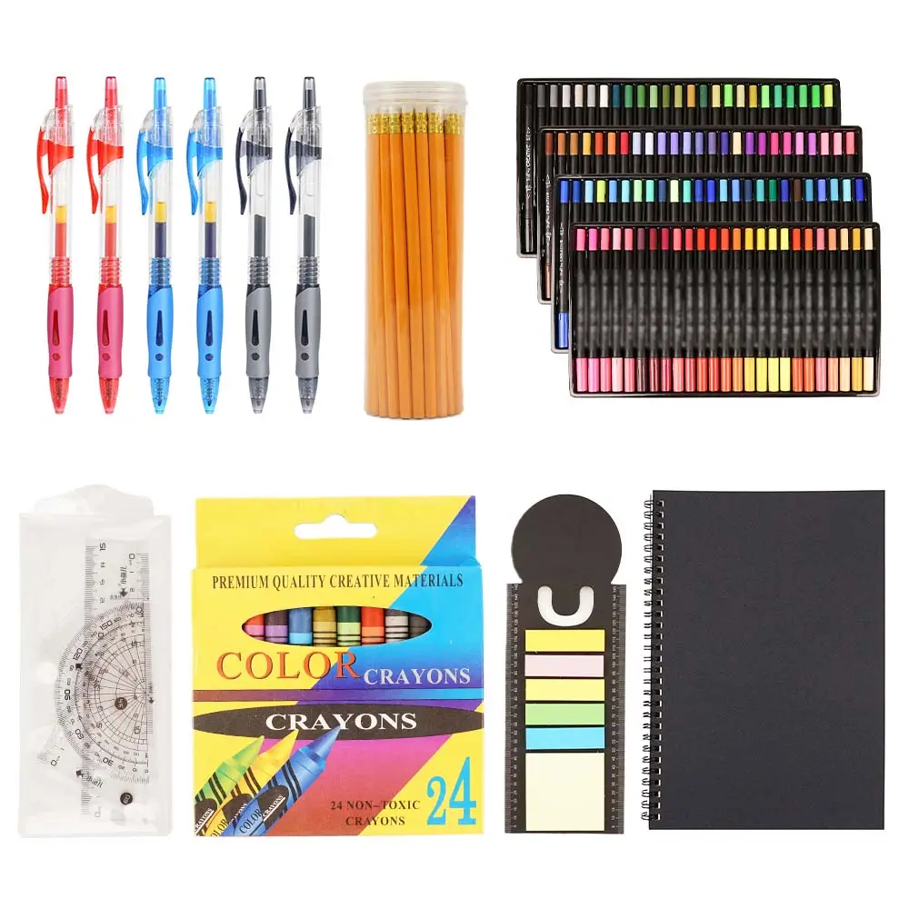 New Styles Ready to Ship China Manufacture Kids Gift Kit Cute Cheap School Things Stationery Set for Girls