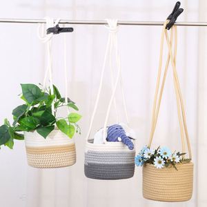 <b>Storage</b> Small <b>Baskets</b> Autumn Rattan Woven Fruit <b>Basket</b> for Organizing Cotton <b>Toys</b> - Product Image 4