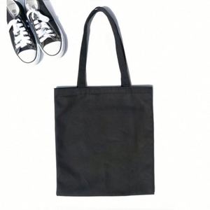 High Quality Black <b>Canvas</b> Storage <b>Tote</b> Bag Reusable and Eco-Friendly for Supermarket and Grocery Use Manufacture Cotton Bag - Product Image 4