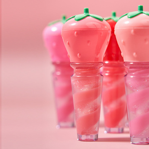 Tubo en forma de tubo de maquillaje natural para adolescentes, regalo de cosméticos personalizado, Etiqueta Privada, brillo de labios frutal para niños - Product Image 1