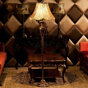 Lampe sur pied de style américain rétro MKMJ pour la décoration intérieure de luxe, ambiance salon et éclairage de chambre à coucher - Product Image 2