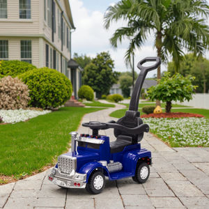 سيارة أطفال تعمل بالبطارية بأربع عجلات، مصنوعة من البلاستيك PP، تعمل بالدواسات، مناسبة للأطفال من الجنسين من عمر 2-4 سنوات - Product Image 2