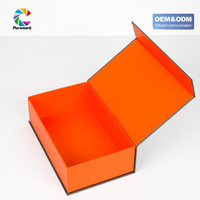 Fermeture magnétique pliable haut de gamme pour emballage premium, boîte pliante en carton rigide avec aimant