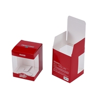 Boîte d'emballage en gros avec stratification mate gaufrage revêtement UV pour impression numérique emballage en carton