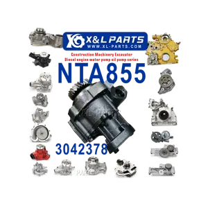 Pièces de moteur de machines de construction NH/NT 855 NT495 NT743 NTA855 pompe à huile de moteur diesel AR10172 AR10172RX 3042378 pour cummins