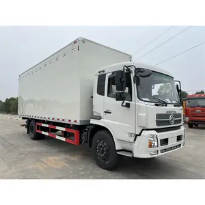 Guinea nóng bán dongfeng 4x2 15 tấn động cơ diesel van Cargo Xe Tải xe tải với đuôi Lift