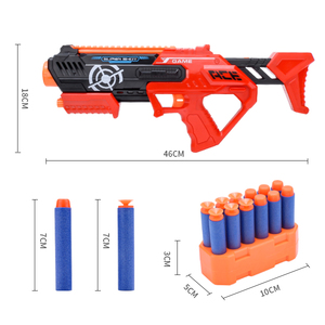 Soft Bullet <span class=keywords><strong>Gun</strong></span> Safety Soft Foam Dart EVA Bullet <span class=keywords><strong>Gun</strong></span> Target Shooting Game Toys For Boys - Product Image 1