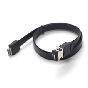 Cable plano USB 3.1 de 20 pines para panel frontal a USB-C hembra, cable de extensión para montaje en panel tipo C - Product Image 5