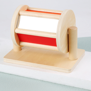 <span class=keywords><strong>Montessori</strong></span> — toupie éducatif en bois pour enfant, jouet musical aux couleurs de couleurs arc-en-ciel, tambour montesori - Product Image 3