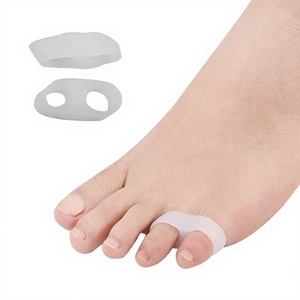 Correcteur d'hallux valgus en silicone SEBS, séparateur d'orteils, élimine les cors et les callosités, outil <span class=keywords><strong>de</strong></span> soin des pieds lavable - Product Image 3