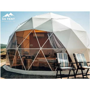 Tienda de campaña para exteriores, carpa de domo geodésica para <span class=keywords><strong>Hotel</strong></span> y complejo turístico, precio de fábrica - Product Image 1