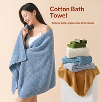 Handuk Serat Bambu Lembut Penyerap Air Grosir, Bebas Serat, Ramah Kulit, Cepat Kering, Untuk Kamar Mandi, Custom, MOQ Kecil