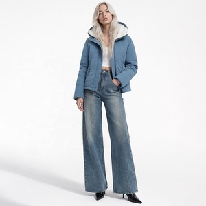 Chaqueta de Cuero Sintético PU Estilo Motero Vintage para <span class=keywords><strong>Mujer</strong></span>, con Cierre, <span class=keywords><strong>Ropa</strong></span> Casual de Calle, Proveedor Mayorista OEM ODM Personalizado - Product Image 3