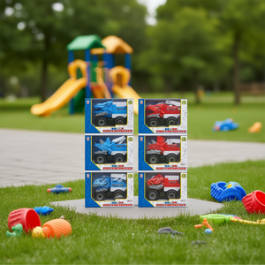 Dino Emergenza, Vehículo de Juguete de Fricción, 23x17x12 cm, Azul y Rojo, Coche de Emergencia para Niños de 3+ Años - Product Image 3