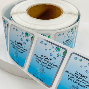 High Quality Private <strong>Label</strong> Custom Bright Silver Waterproof Oil Proof <strong>Label</strong> Stickers for Skin <strong>Care</strong> Essential Oil <strong>Labels</strong> Sticker - Product Image 2