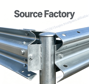 Poste de Acero Q345 Galvanizado en Caliente de Tres Vigas, Poste C, Poste Z, Barrera de Cable, Grado Diamante, Reflectante, Resistente a Impactos M65, Directo de Fábrica - Product Image 3