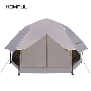 तत्काल पॉप तम्बू आउटडोर Suppliers-HOMFUL नई आगमन थोक स्वचालित तुरंत तम्बू निविड़ अंधकार डेरा डाले हुए टेंट पॉप अप आउटडोर टेंट