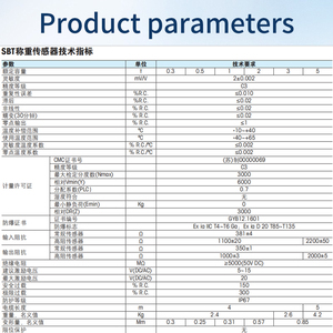 สำหรับโหลดเซลล์จุดเดียว SBT 0.3t/0.5T/1T/2T/3T/5T - Product Image 4