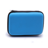 Tas penyimpanan Multi ukuran EVA casing pelindung cangkang keras ritsleting produk Digital kabel Data Hard Disk ceta-pu tahan guncangan