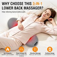 Coussin de massage lombaire en gros pour soulager la douleur et soutenir le dos, idéal pour les dormeurs sur le côté, le dos et le ventre – Coussin de massage ergonomique pour la taille