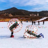 Jeu interactif multijoueur éducatif pour enfants en plein air Activités de renforcement d'équipe Boule de pare-chocs gonflable