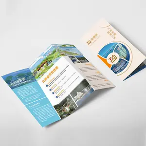 Customized brochures booklet instruction catalogue for enterprise promotion user manual leaflet printing