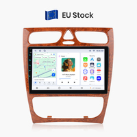 Radio Estéreo Junsun de 9 Pulgadas con Carplay y Android Auto para Mercedes Benz Clase C, Clase CLK, S203, W203, W209, A209 2000-2005, Reproductor de DVD para Auto
