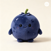 Peluche en forme de fruit de dessin animé, jouet en peluche doux et mignon, conception personnalisée OEM ODM, vente en gros pour cadeau d'enfant