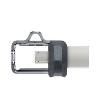 Flash Drive Mini Portabel OTG USB 3.0 128GB untuk Ponsel, Bahan Plastik dengan Garansi 3 Tahun
