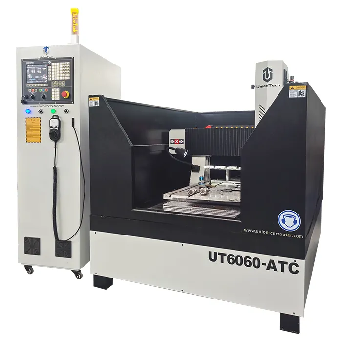 Uniontech 6060 Mini Cnc Router Metal Cutting Cnc Machine