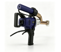 Nouvelle machine à souder HangZhou WD610B 800W 220V 50/60Hz 14kg pour matériaux en polyéthylène/polypropylène de 3,0 à 4,0 mm