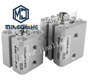 CQ2L25-50DM CQ2L25-35DM ทนทาน CQ2L25-20DM CQ2L25-75DM ส่วนประกอบนิวเมติกสำหรับเครื่องจักรกลระบบอัตโนมัติกระบอกสูบขนาดกะทัดรัด - Product Image 1