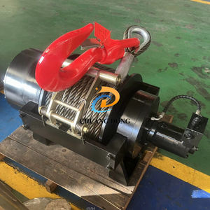 Kerekan hidrolik tarikan kabel 35Ton kumparan bebas udara tugas berat kerekan truk pemulihan 77000Lbs/80000lbs - Product Image 2