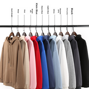Custom <strong>Men</strong> Thick Heavyweight Embroidered Logo 100% Organic Cotton Bulk Woolen Lined <strong>Green</strong> Solid Autumn Regular Fit <strong>Hoodie</strong> - Product Image 1
