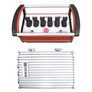 Control Inalámbrico Proporcional Hidráulico de 6 Palancas NOMI Blanco de Fábrica con Microajuste y Cambio de Velocidad Continuo para Construcción - Product Image 2