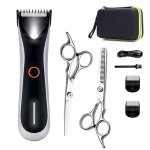 Tijeras para el vello corporal para hombres, depiladora, recortadora de ingle, afeitadora, afeitadora corporal, recortadora de vello para <span class=keywords><strong>Barba</strong></span> y nariz - Product Image 5